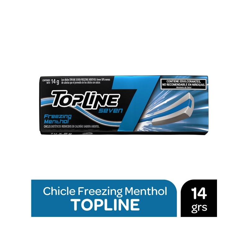 TOP LINE 7 MENTHOL 16x14g