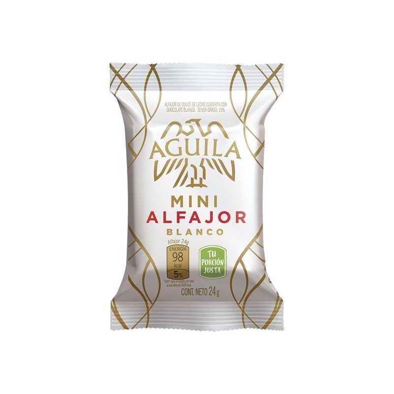 ALF. AGUILA MINI BLANCO 20x24g
