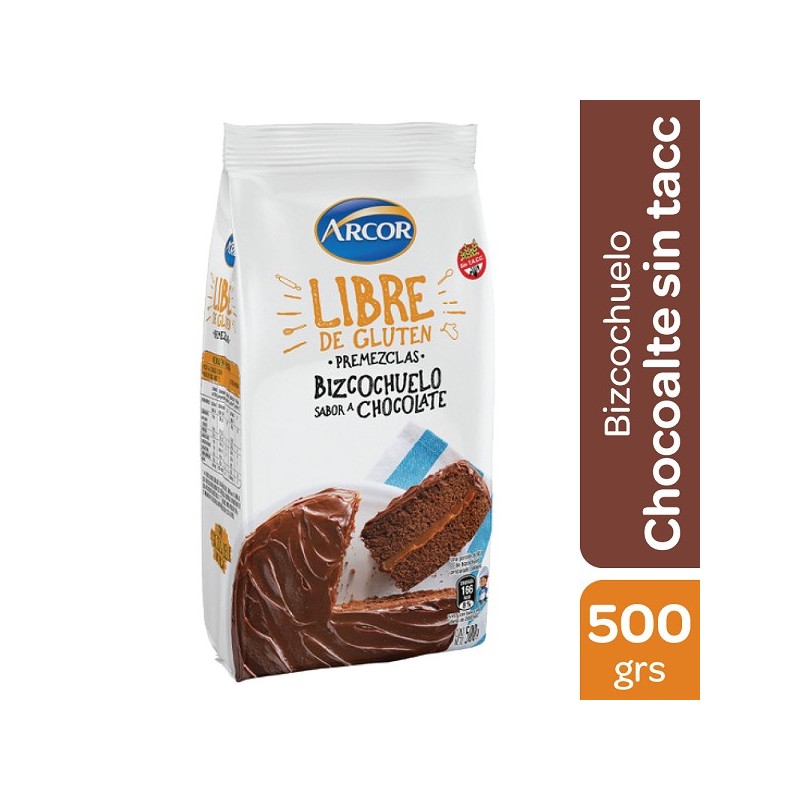 TORTA ARCOR CHOC S/TACC x500g