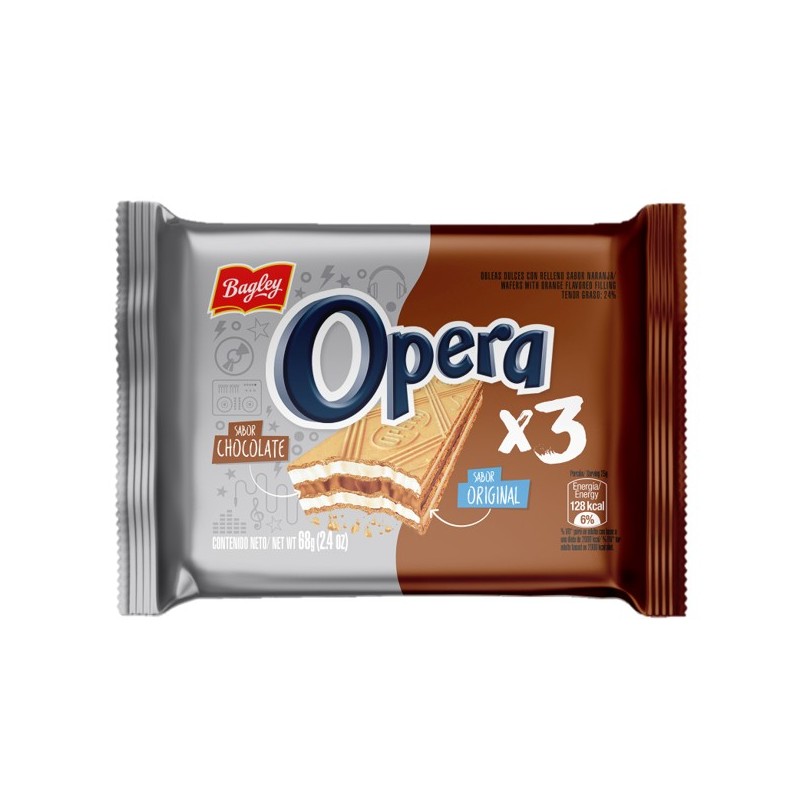 OPERA X3 CHOCOLATE x68g