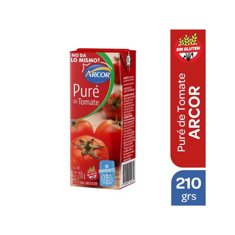 PURE DE TOMATE ARCOR x210g