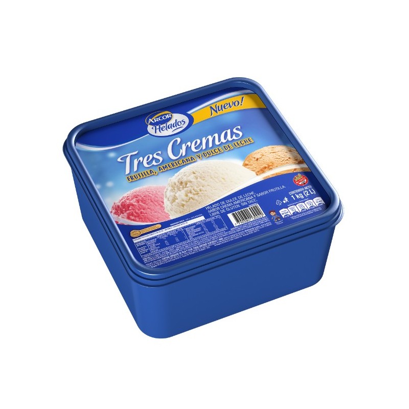 HEL. TRES CREMAS AME DDL FRUT