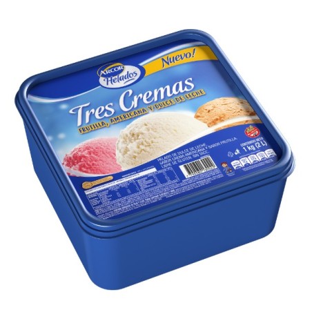 HEL. TRES CREMAS AME DDL FRUT