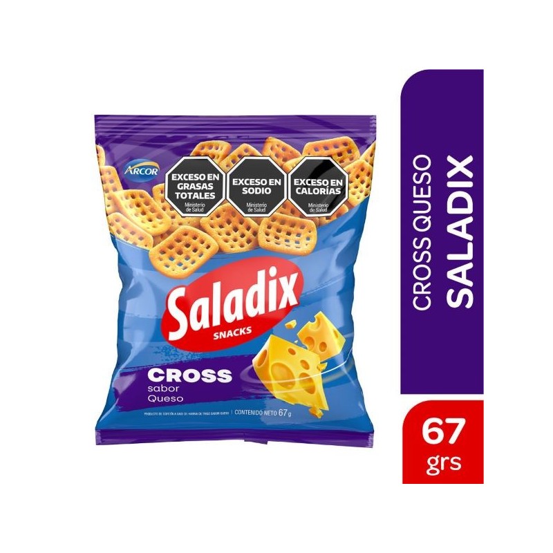 SALADIX CROSS QUESO x67g
