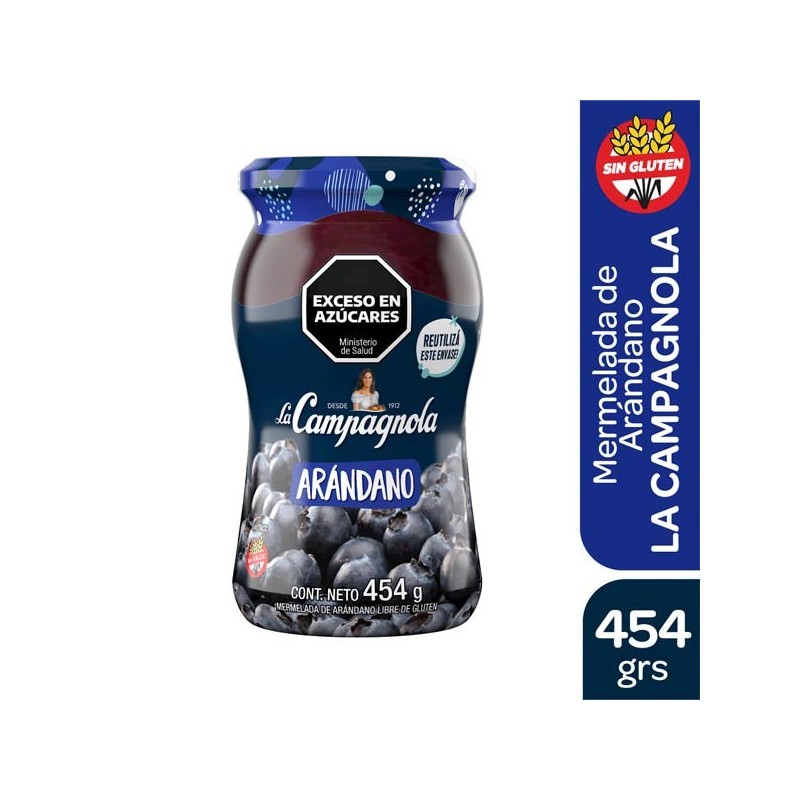 LC MERMELADA ARANDANO x454g
