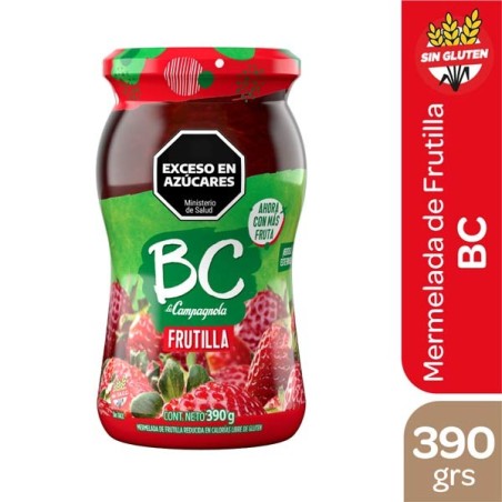 BC MERMELADA FRUTILLA X 390gr