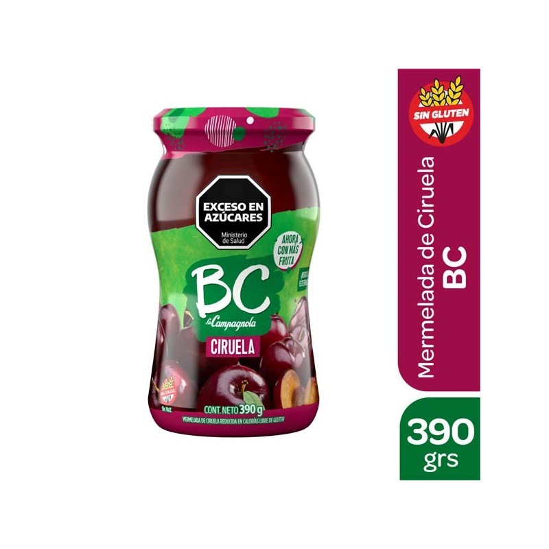 BC MERMELADA CIRUELA x390g.