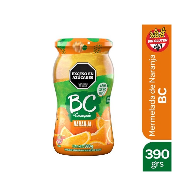 BC MERMELADA NARANJA x390g