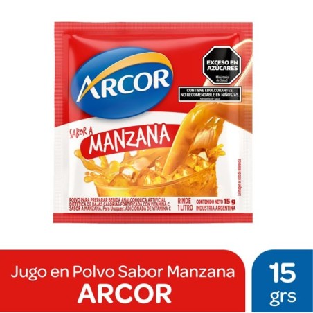 POLVO JUGO MANZANA x18