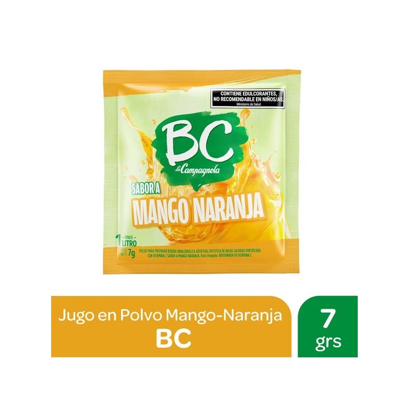 POLVO BC NARANJA MANGO x18u