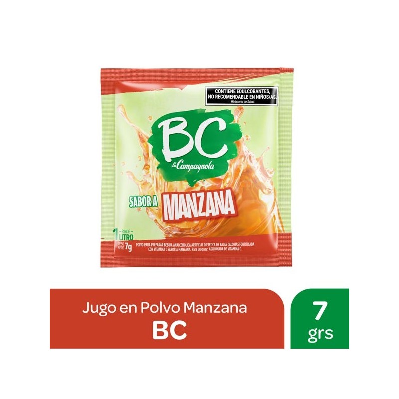 POLVO BC MANZANA x 18u