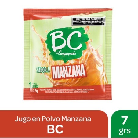 POLVO BC MANZANA x 18u