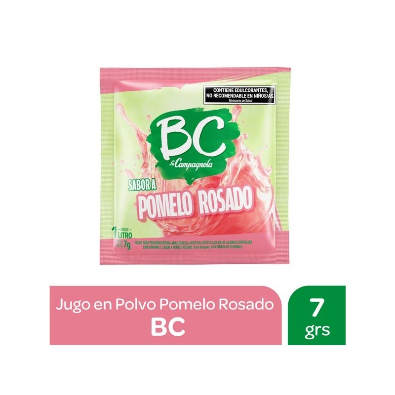 POLVO BC POMELO ROSADO x18u