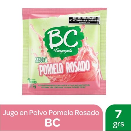 POLVO BC POMELO ROSADO x18u