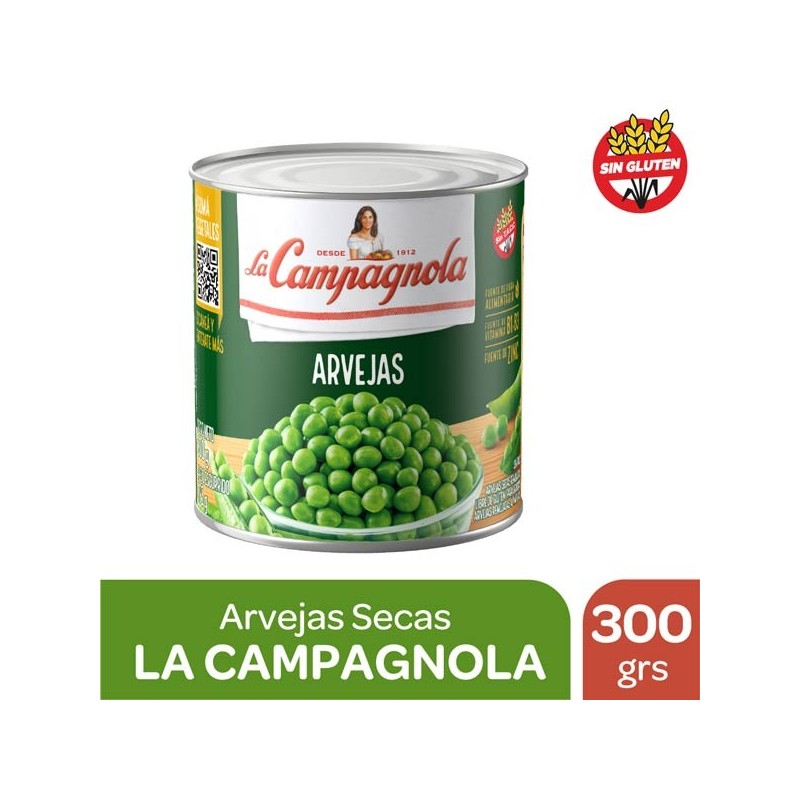 LC ARVEJAS SECAS REMOJ.x300g.