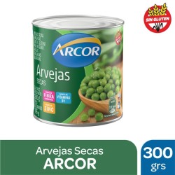 ARVEJAS SECAS REMOJADAS x300g