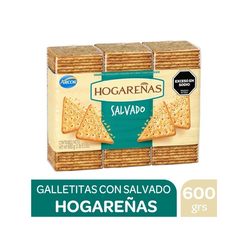 HOGAREÑAS SALVADO 3x200G