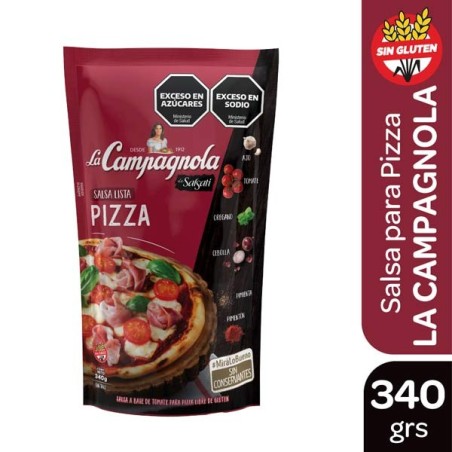 LC SALSA PIZZA D.PACK x340g.