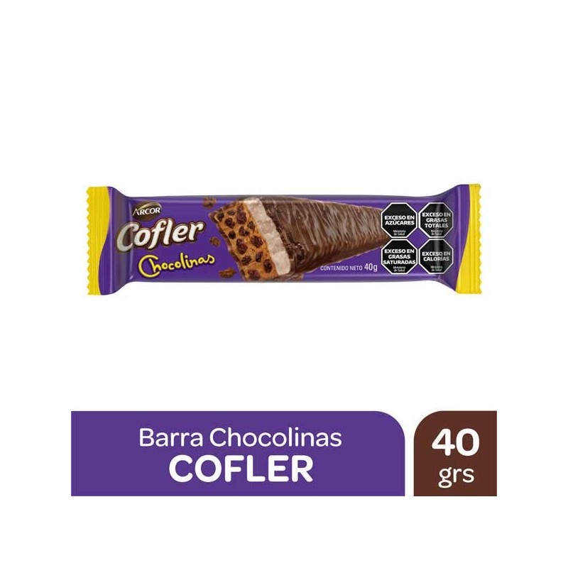 BARRA CHOCOLINAS X40G