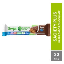 BARRA SIMPLE CHOCOLATE x30g