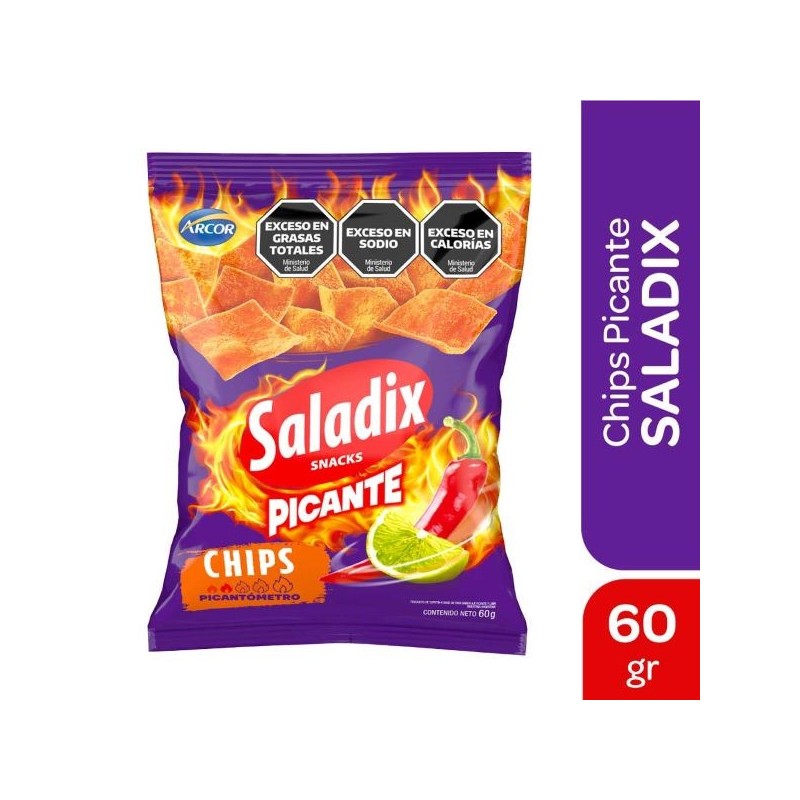 SALADIX CHIP FUEGO x60g