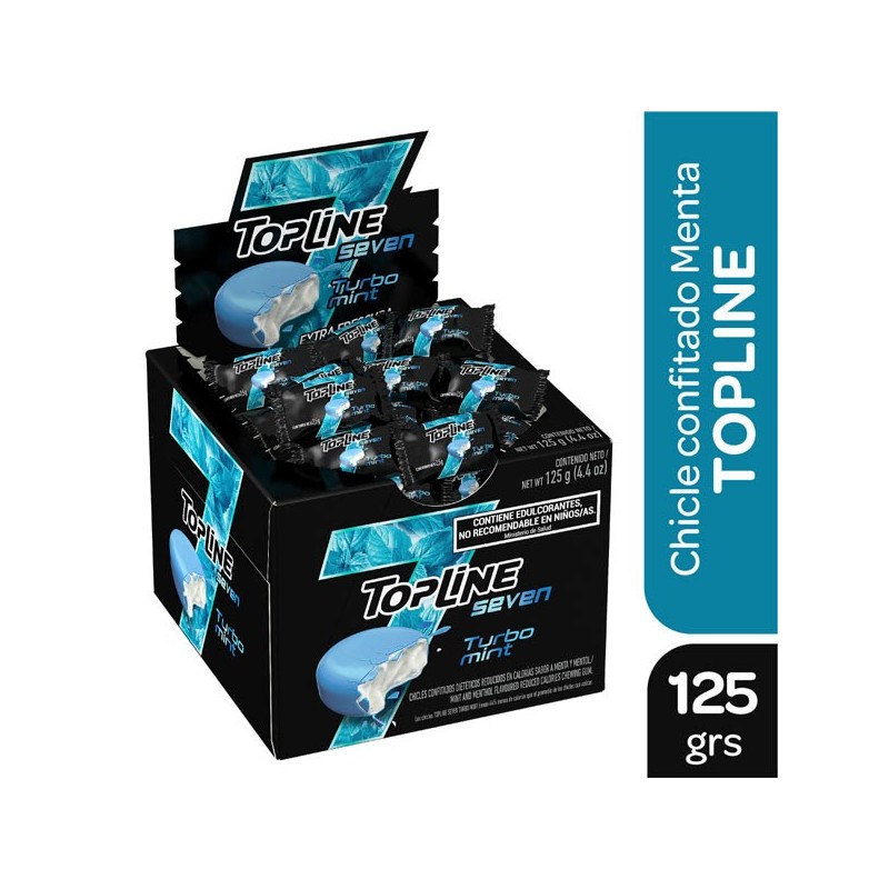 TOPLINE 7 TURBO MINT x125G