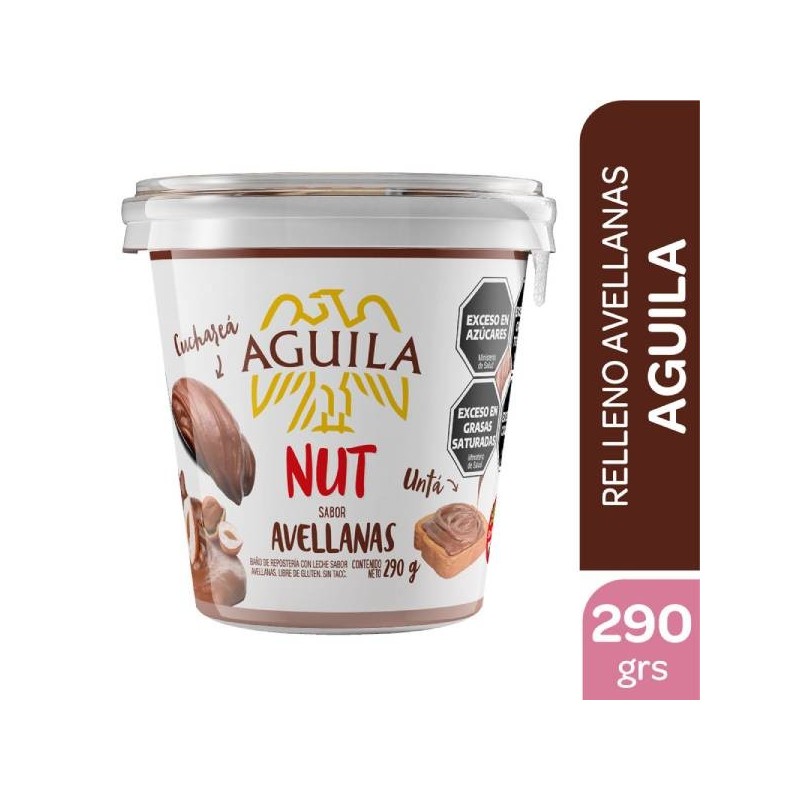 RELLENO AGUILA NUT AVELLAN x 290g