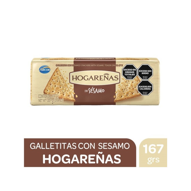 HOGAREÑAS SESAMO x167g