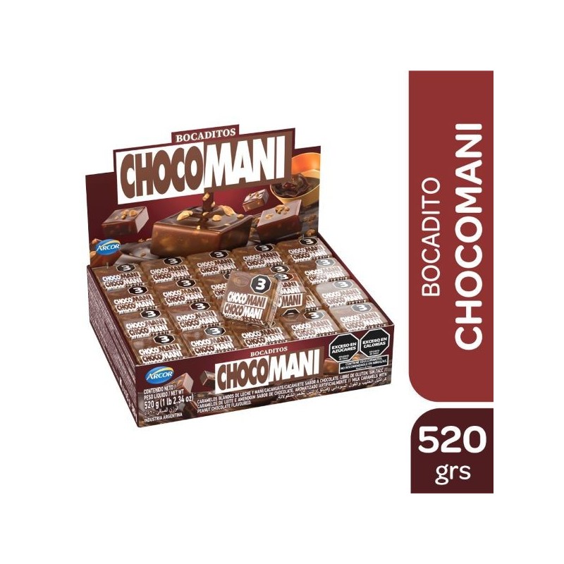 CHOCO MANI x520g