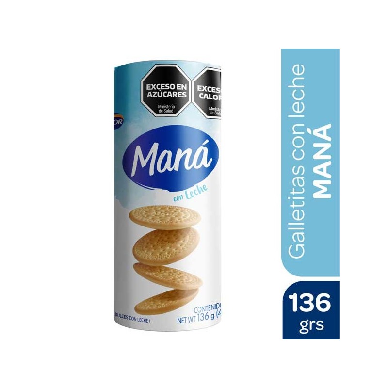MANA C/LECHE x136g