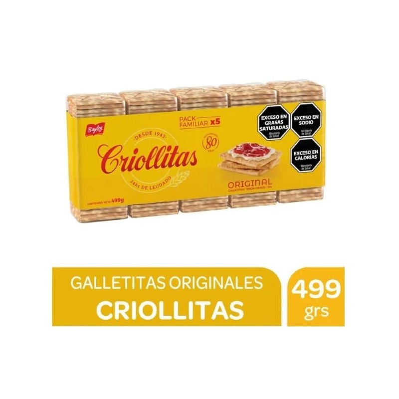 CRIOLLITAS x5