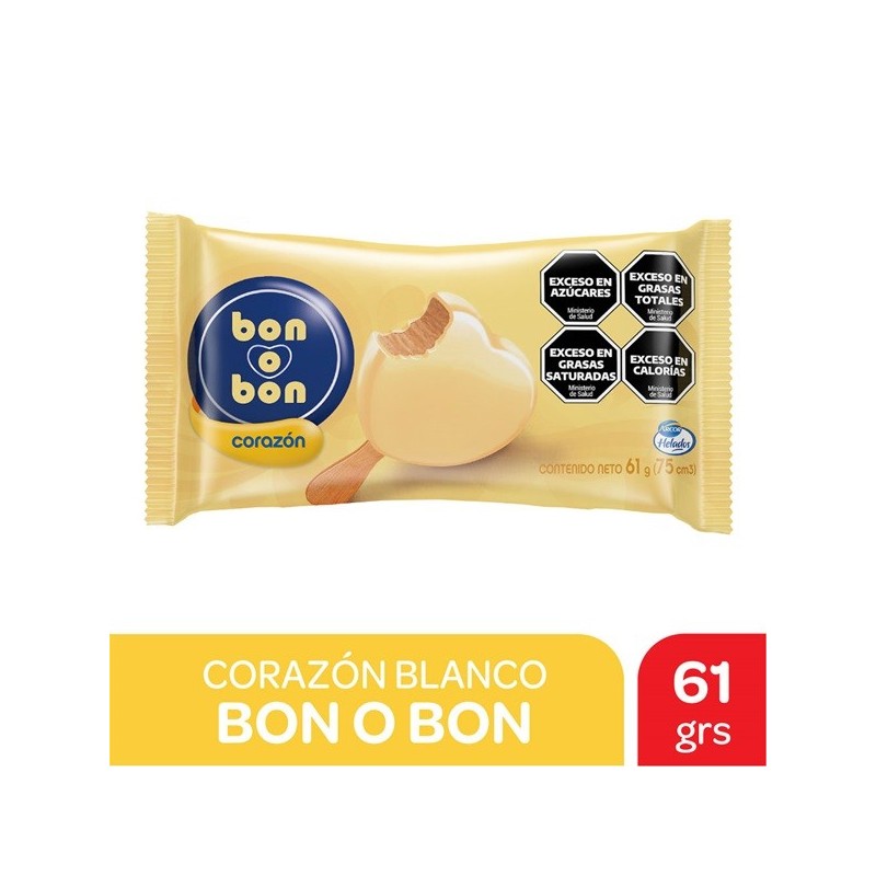 HEL. CORAZON BOB BCO 16x60g