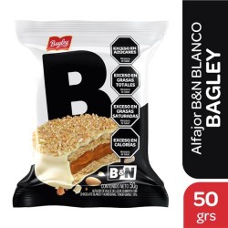 ALFAJOR BYN BLANCO SIMPLE x50g