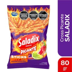 SALADIX STICKS PICANTE x80G