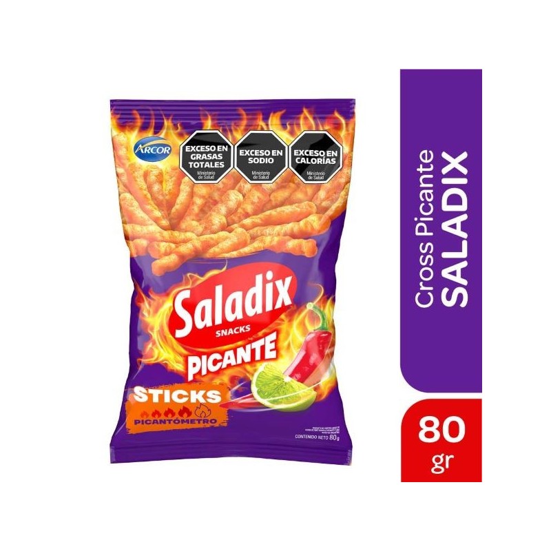 SALADIX STICKS PICANTE x80G