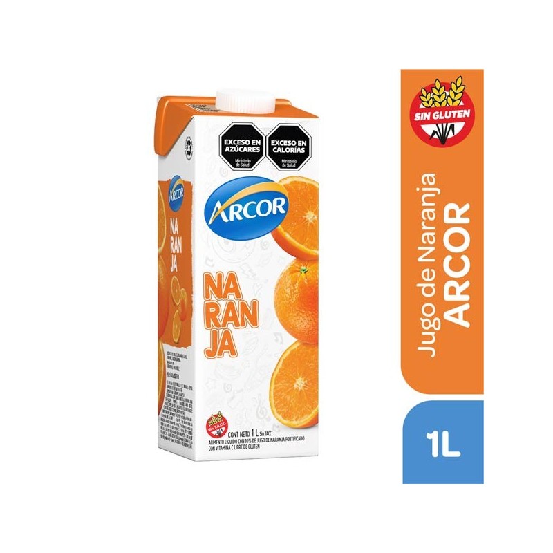 JUGO NARANJA ARCOR 1LT