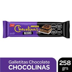 CHOCOLINAS NEGRO x258g