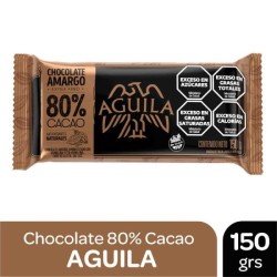 AGUILA 80% CACAO x150g