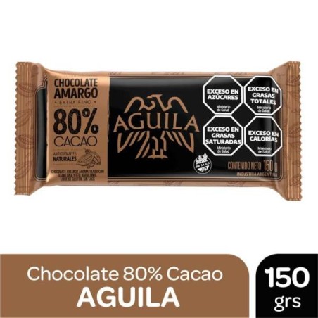 AGUILA 80% CACAO x150g