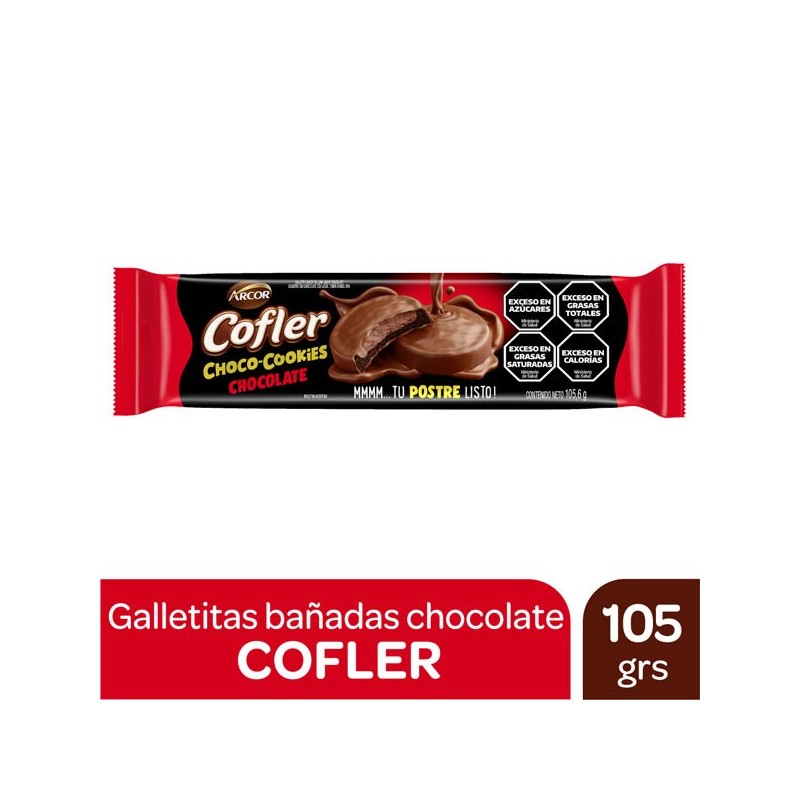 GALL. COFLER BAÑADAS CHOCOLATE x105.6gr