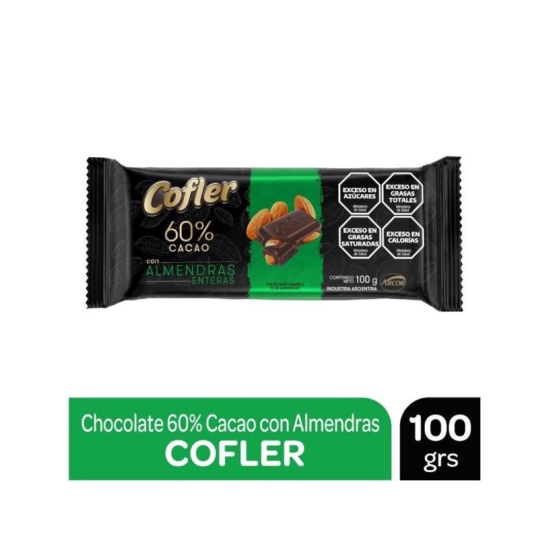 COFLER 60% ALMENDRAS x100g