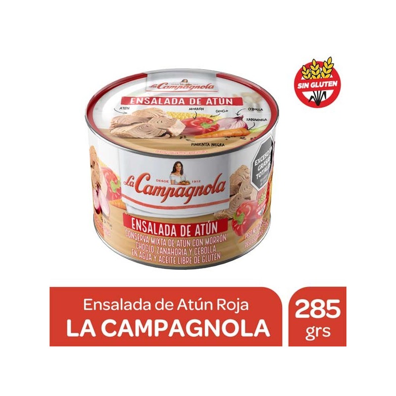 LC ATUN ENSALADA ROJO x285g