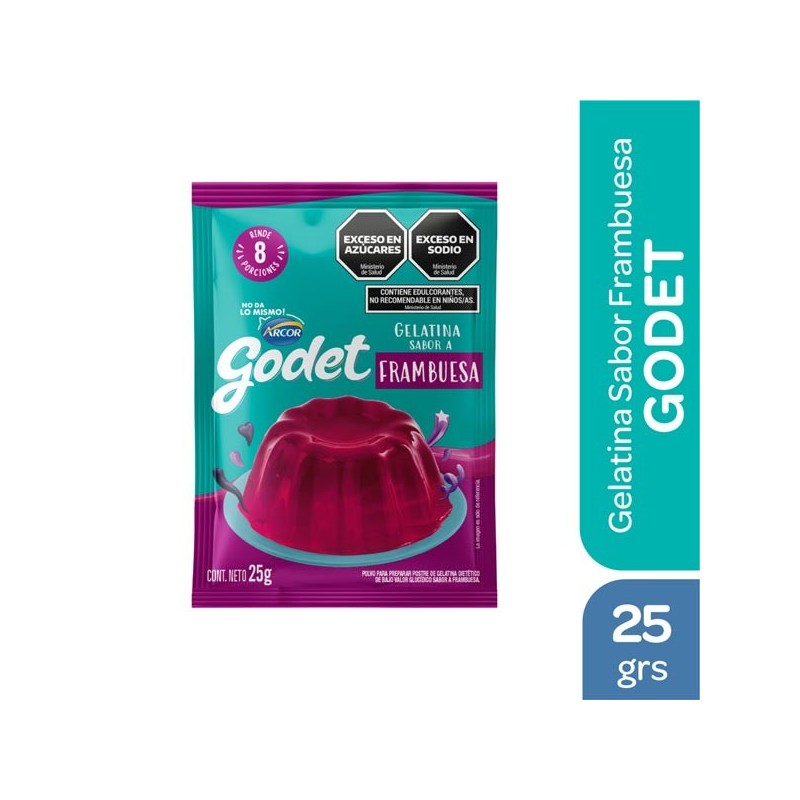 GEL.FRAMB GODET x25g