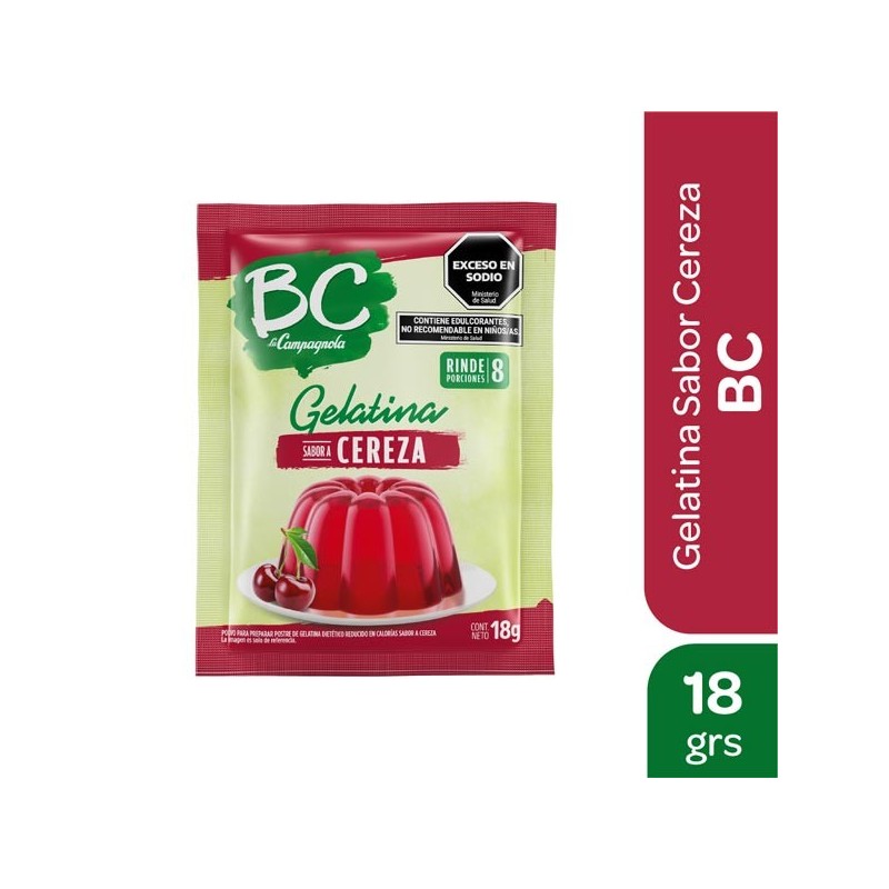 GEL BC CEREZA x18g