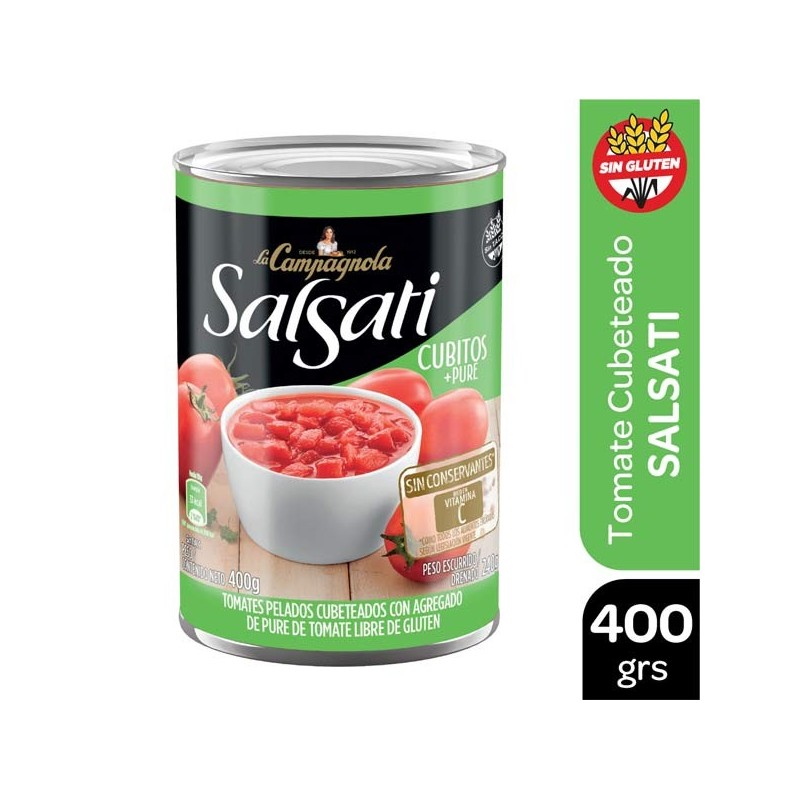 LC CUBETI SALSATI x400g.