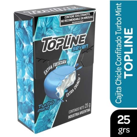 TOPLINE 7 TURBO MINT 6x25g