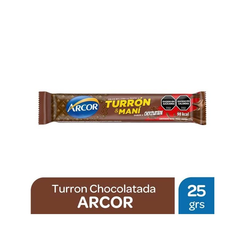 TURRON CHOCOLATADA x50u