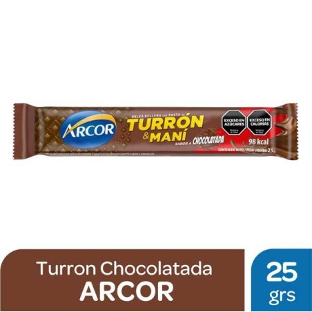 TURRON CHOCOLATADA x50u