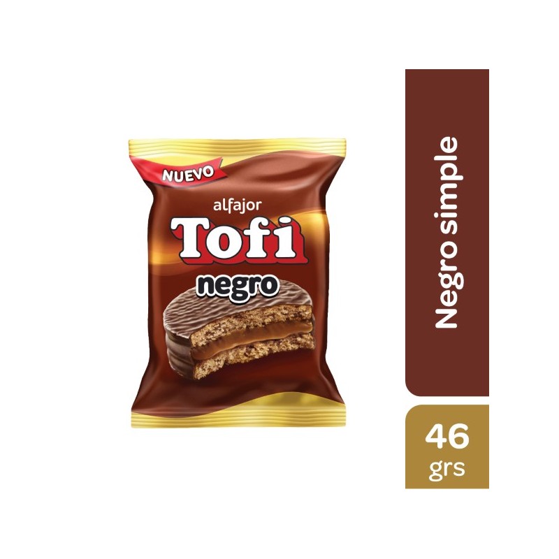 ALF. TOFI NEGRO x46g.