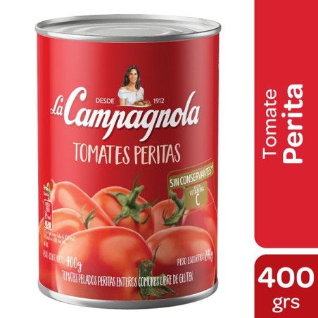 LC TOMATE PELADO x 400Gr.